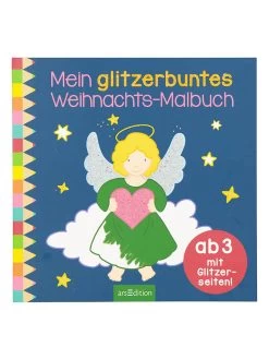 Malbuch "Mein Glitzerbuntes Weihnachts-Malbuch"