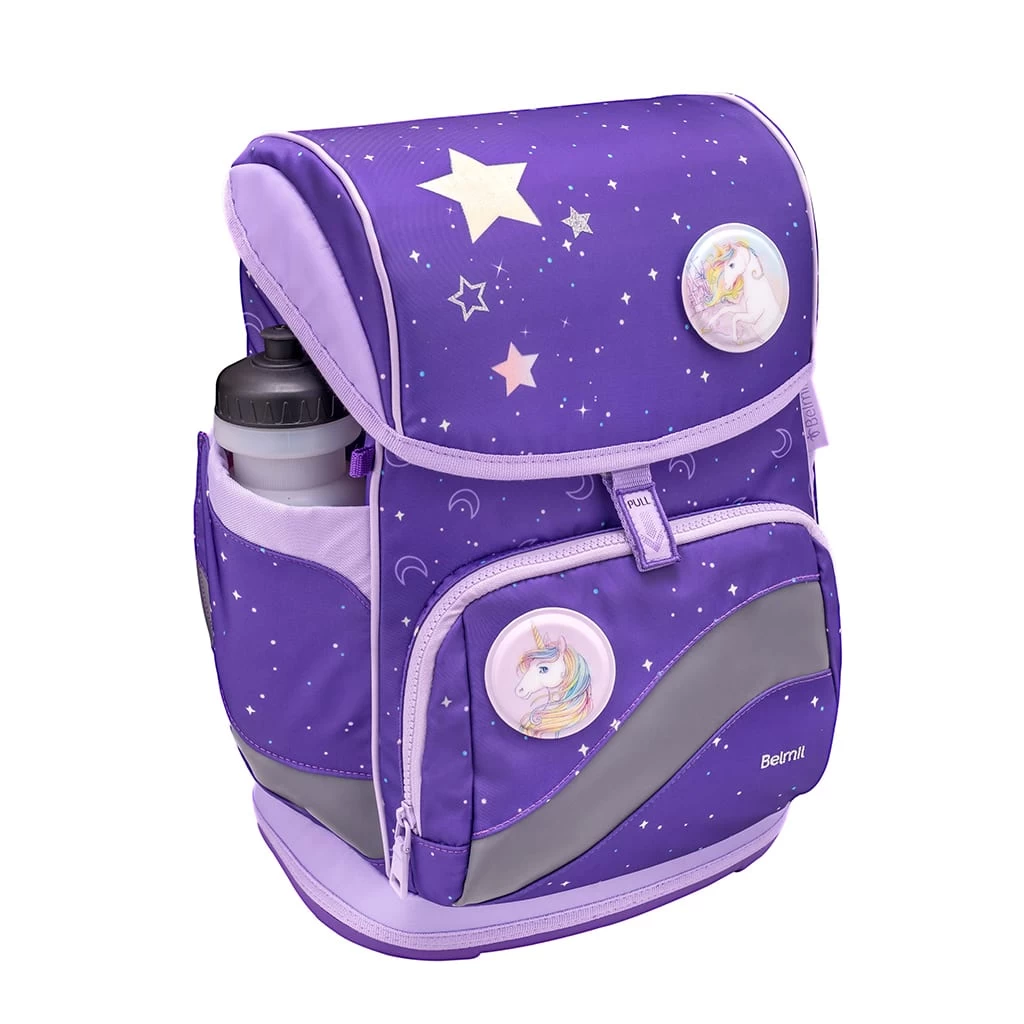 Premium Schulranzen-Set 5tlg. Smarty Plus "Dahlia" Lila Mit Brustgurt 12 Premium Schulranzen-Set 5tlg. Smarty Plus "Dahlia" Lila Mit Brustgurt – Bild 11