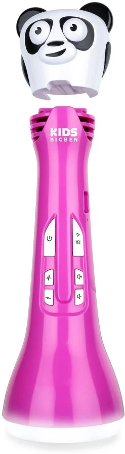 BIGBEN Kids Karaoke-Mikrofon Mit 3 Stimmfiltern, Pink -Kinder Produkte Geschäft bigben kids karaoke mikrofon mit 3 stimmfiltern pink 2