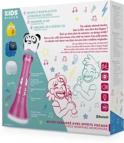 BIGBEN Kids Karaoke-Mikrofon Mit 3 Stimmfiltern, Pink -Kinder Produkte Geschäft bigben kids karaoke mikrofon mit 3 stimmfiltern pink 8