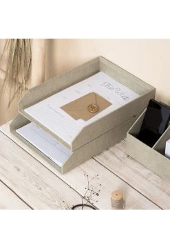 2er Set: Dokumenten-Ablagen "Hakan" In Beige - (B)23 X (H)6 X (T)31 Cm -Kinder Produkte Geschäft bigsobox 2er set dokumenten ablagen hakan in beige b 23 x h 6 x t 31 cm 4