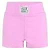 Blue Effect Shorts In Pink
