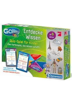 Clementoni Galileo-Quiz "Entdecke Wissen" - Ab 6 Jahren