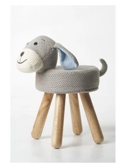 Hocker "Billy" In Grau - (B)40 X (H)45 X (T)20 Cm -Kinder Produkte Geschäft crochetts hocker billy in grau b 40 x h 45 x t 20 cm 3