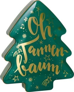 Plätzchendose Tannenbaum "Alle Jahre Wieder"