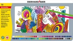 Eberhard Faber Buntstifte Im Metalletui, 72 Farben