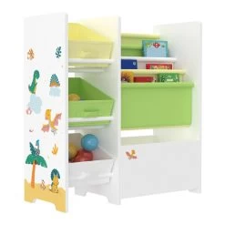 Kinderregal Vimianzo In Gelb Grün (H)60cm (B)65cm (T)30cm -Kinder Produkte Geschäft en casa kinderregal vimianzo in gelb grun h 60cm b 65cm t 30cm 3