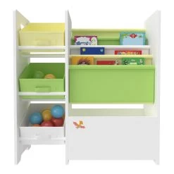 Kinderregal Vimianzo In Gelb Grün (H)60cm (B)65cm (T)30cm -Kinder Produkte Geschäft en casa kinderregal vimianzo in gelb grun h 60cm b 65cm t 30cm 4