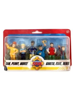 6tlg. Spielfiguren-Set "Feuerwehrmann Sam" (Überraschungsprodukt) - Ab 3 Jahren -Kinder Produkte Geschäft feuerwehrmann sam 6tlg spielfiguren set feuerwehrmann sam uberraschungsprodukt ab 3 jahren 2
