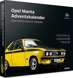 Adventskalender Opel Manta -Kinder Produkte Geschäft franzis adventskalender opel manta 2