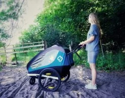 Hamax Fahrradanhänger TRAVELLER Zweisitzer (incl. Bicycle Arm & Stroller Wheel) -Kinder Produkte Geschäft hamax fahrradanhanger traveller zweisitzer incl bicycle arm and stroller wheel 3