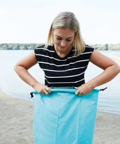 Happy People 3in1: Luftpumpe, Packsack & Kissen, Blau -Kinder Produkte Geschäft happy people 3in1 luftpumpe packsack and kissen blau 3