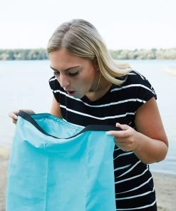 Happy People 3in1: Luftpumpe, Packsack & Kissen, Blau -Kinder Produkte Geschäft happy people 3in1 luftpumpe packsack and kissen blau 4