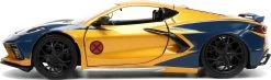 JADA Hollywood Rides Marvel X-Men Wolverin Chevy Corvette -Kinder Produkte Geschäft jada hollywood rides marvel x men wolverin chevy corvette 2