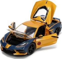 JADA Hollywood Rides Marvel X-Men Wolverin Chevy Corvette -Kinder Produkte Geschäft jada hollywood rides marvel x men wolverin chevy corvette 6