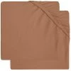 Jollein Spannbettlaken Jersey, 60 X 120 Cm, Caramel, 2er Set -Kinder Produkte Geschäft jollein spannbettlaken jersey 60 x 120 cm caramel 2er set