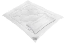 Kinder Bettdecke & Kissen Set Basic, Kunstfaser, 100 X 135 Cm Und 40...