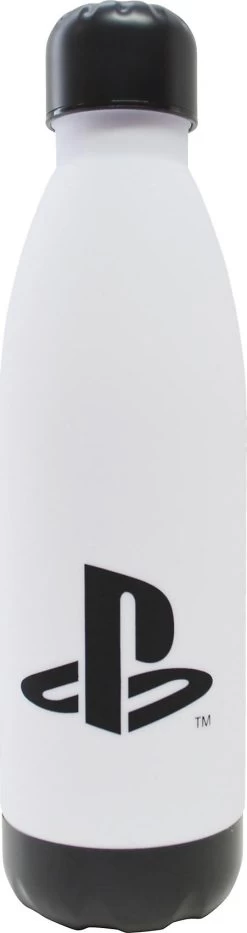 Trinkflasche Soft Touch Playstation Weiß, 650 Ml