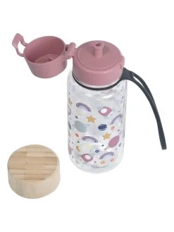 Trinkflasche "Weltraum" In Rosa - 400 Ml -Kinder Produkte Geschäft kindsgut trinkflasche weltraum in rosa 400 ml 2