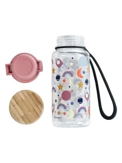 Trinkflasche "Weltraum" In Rosa - 400 Ml -Kinder Produkte Geschäft kindsgut trinkflasche weltraum in rosa 400 ml 3