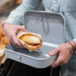 PASCAL L * - Lunchbox Mit Trennsteg In Organic Green -Kinder Produkte Geschäft koziol organic pascal l lunchbox mit trennsteg in organic green 4