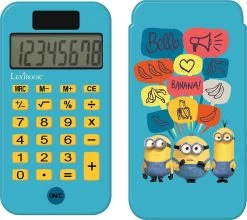 LEXIBOOK Taschenrechner Minions Mit Schutzbadeckung