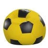Fußball-Sitzball Kunstleder Gelb/schwarz Ø 90 Cm In Gelb/schwarz
