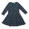 Kleid "Twinkle Twinkle" In Dunkelblau -Kinder Produkte Geschäft little green radicals kleid twinkle twinkle in dunkelblau
