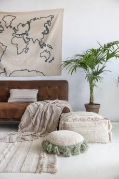 Lorena Canals Puff "Air Dune White" In Beige- 57x62x34 Cm -Kinder Produkte Geschäft lorena canals puff air dune white in beige 57x62x34 cm 2