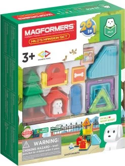 Magformers Puppy's Two-Story House Set