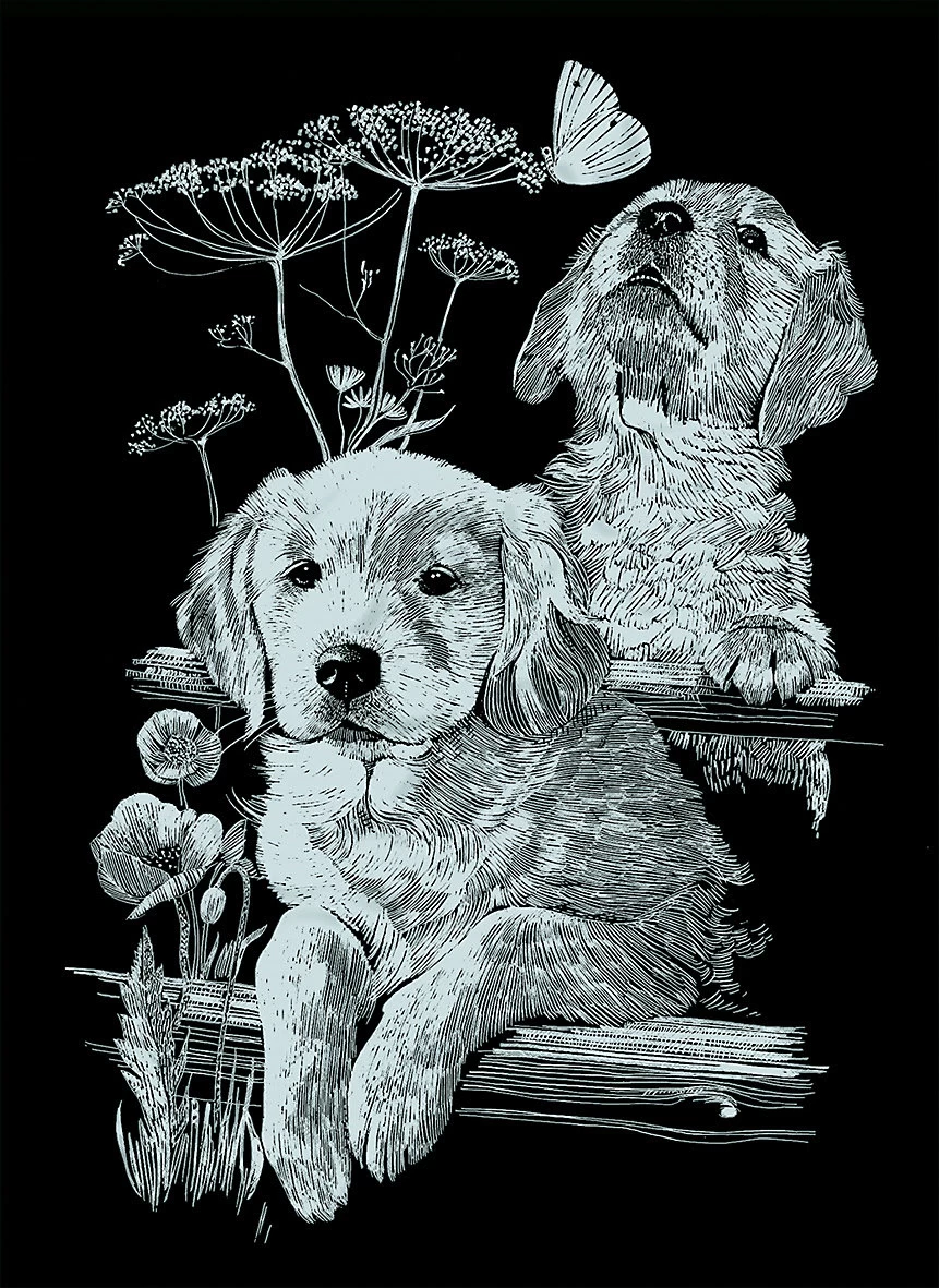 Dauerkalender Mit 6 Kratzbildern - Silber Tiere 1 5 Dauerkalender Mit 6 Kratzbildern - Silber Tiere 1 – Bild 3