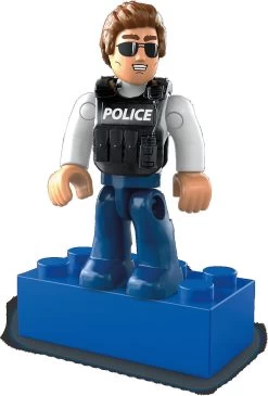 MATTEL Mega Construx Polizeifahrzeug (113 Teile) -Kinder Produkte Geschäft mattel mega construx polizeifahrzeug 113 teile 2