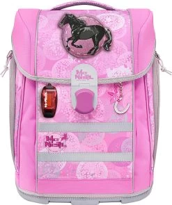 Schulranzenset McLight 2 Beauty 6-tlg., Inkl. LED-Anhänger (2023)