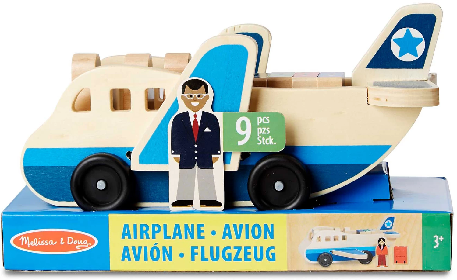 Melissa & Doug Flugzeug Aus Holz 6 Melissa & Doug Flugzeug Aus Holz – Bild 4