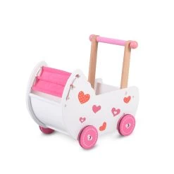 Holz Puppenwagen 2150 In Rosa -Kinder Produkte Geschäft moni holz puppenwagen 2150 in rosa 3