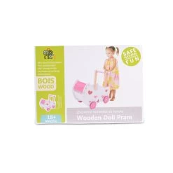 Holz Puppenwagen 2150 In Rosa -Kinder Produkte Geschäft moni holz puppenwagen 2150 in rosa 5