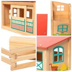 Pferdestall Aus Holz -Kinder Produkte Geschäft mytoys originals pferdestall aus holz 4