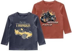 NAME IT Langarmshirt NMMVUX Doppelpack