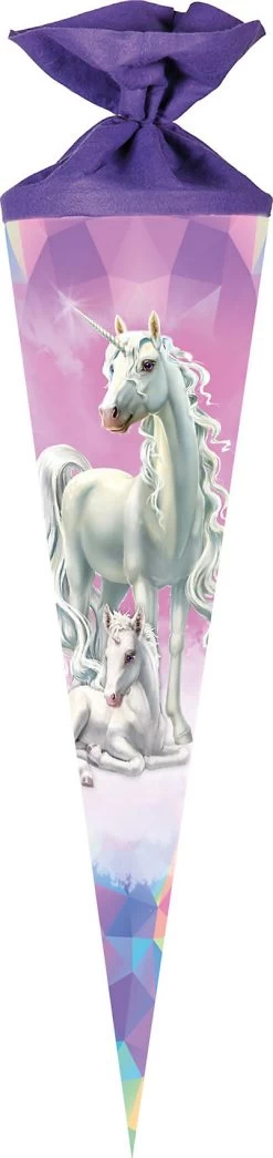 Schultüten-Set Einhorn, 4-tlg., 70 Cm