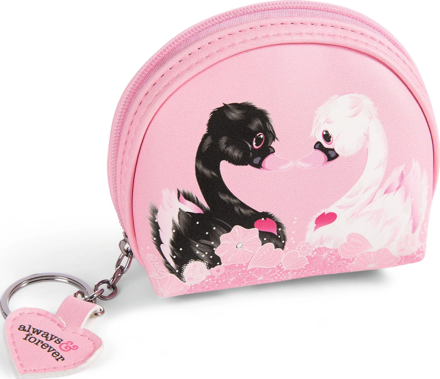 Nici Mäppchen Love Schwan Mit Schlüsselring In Display (48279) 4 Nici Mäppchen Love Schwan Mit Schlüsselring In Display (48279) – Bild 2