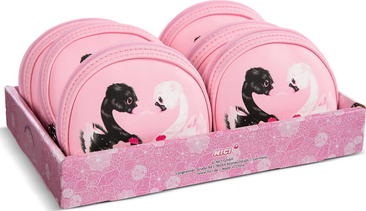 Nici Mäppchen Love Schwan Mit Schlüsselring In Display (48279) 7 Nici Mäppchen Love Schwan Mit Schlüsselring In Display (48279) – Bild 5