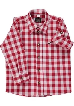 Trachtenhemd Brumtu In Mittelrot -Kinder Produkte Geschäft os trachten trachtenhemd brumtu in mittelrot 2