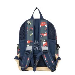 Pick & PACK Grundschul-Rucksack M Autos, Leaf Green In Blau -Kinder Produkte Geschäft pick and pack grundschul rucksack m autos leaf green in blau 3