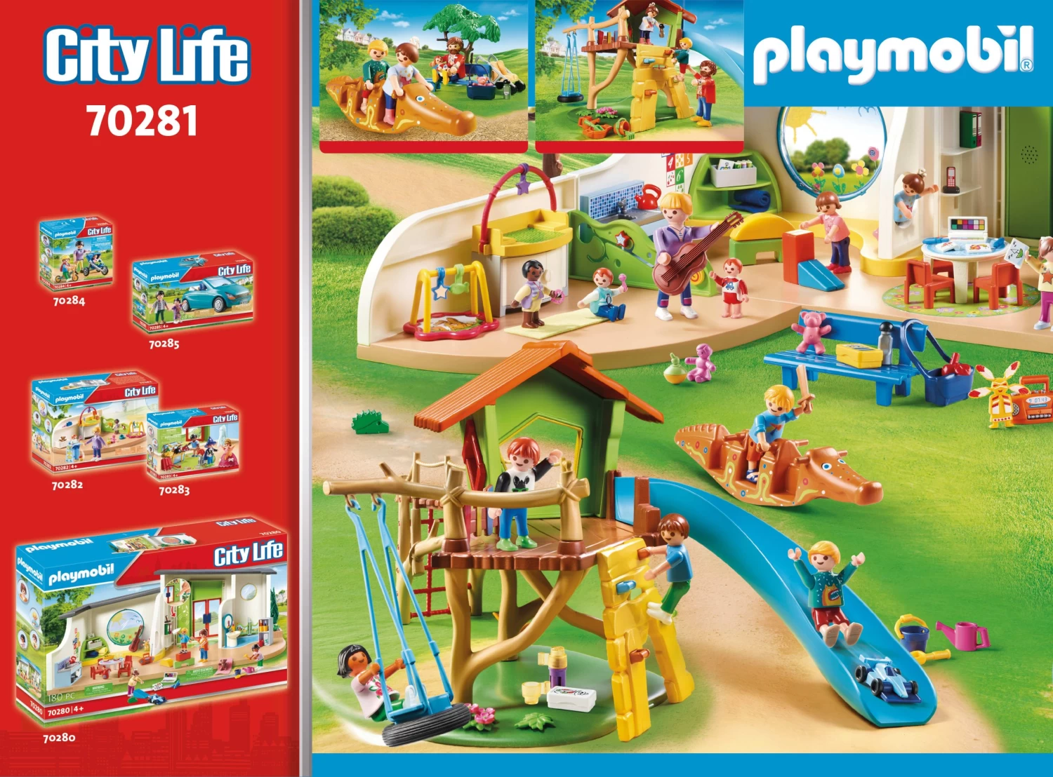 PLAYMOBIL® 70281 Abenteuerspielplatz 4 PLAYMOBIL® 70281 Abenteuerspielplatz – Bild 2