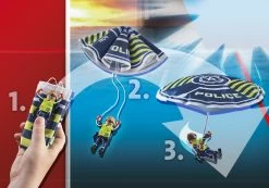 Playmobil Polizei-Fallschirm: Verfolgung Des Amphibien-Fahrzeugs -Kinder Produkte Geschäft playmobil polizei fallschirm verfolgung des amphibien fahrzeugs 4