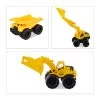 3er Set: Baustellenfahrzeuge In Gelb -Kinder Produkte Geschäft relaxdays 3er set baustellenfahrzeuge in gelb