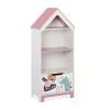 Kinderregal "Heldin" In Weiß/ Rosa - (B)51 X (H)116 X (T)30 Cm -Kinder Produkte Geschäft relaxdays kinderregal heldin in weiss rosa b 51 x h 116 x t 30 cm