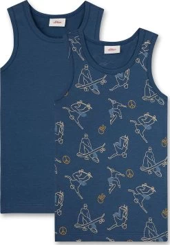 S.Oliver Unterhemd Doppelpack, Organic Cotton