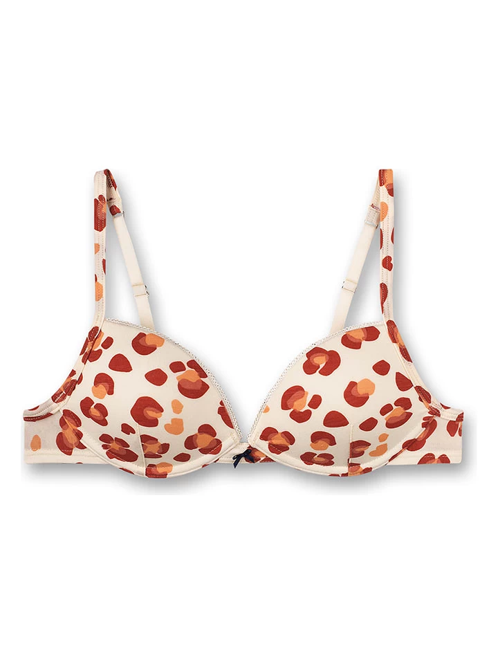 Sanetta Soft-BH In Beige/ Rot 3 Sanetta Soft-BH In Beige/ Rot