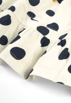 Sigikid Rock Summer-Pony In Weiß Mit Blauen Tupfen -Kinder Produkte Geschäft sigikid rock summer pony in weiss mit blauen tupfen 4